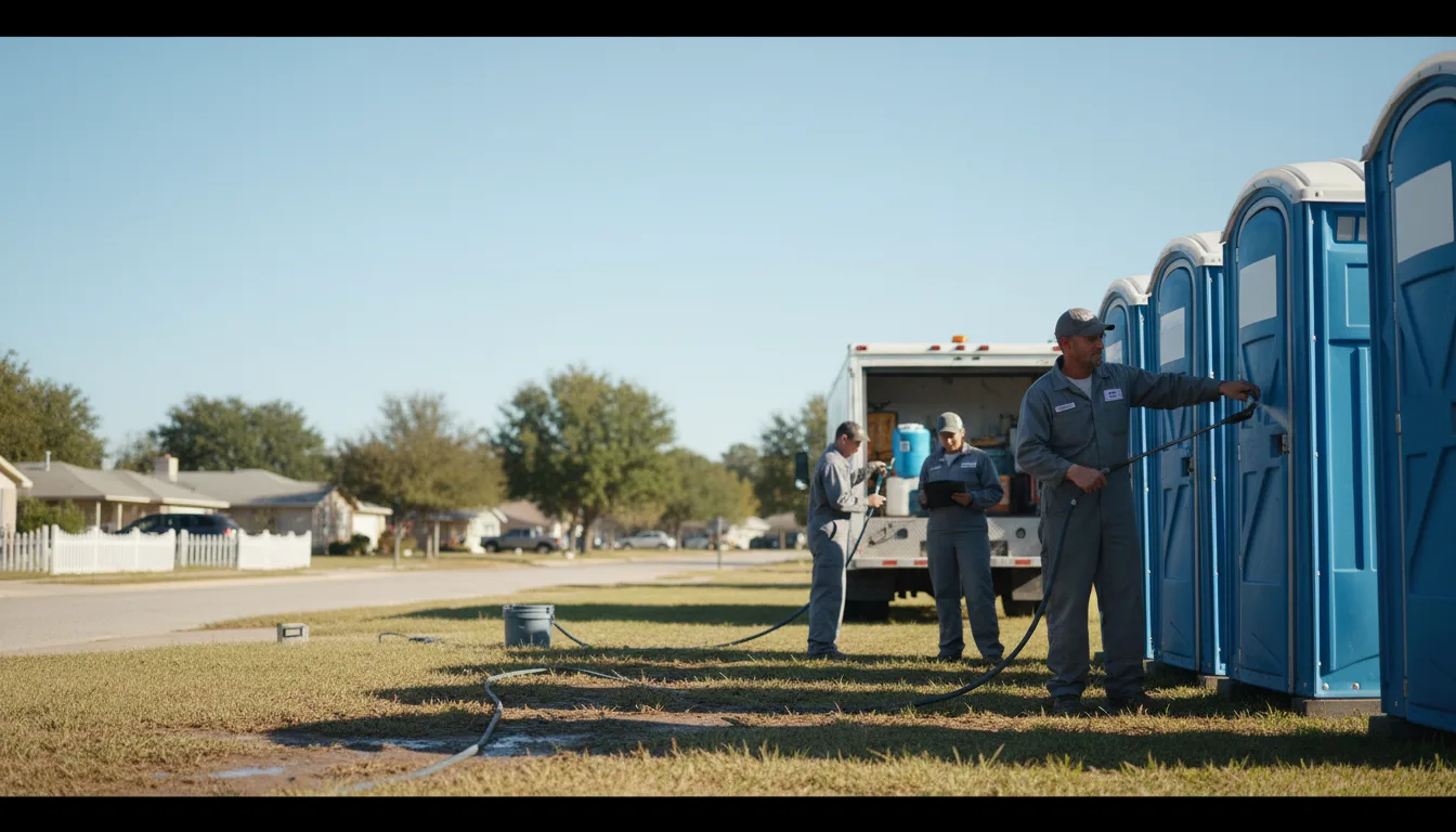 Long-Term Portable Toilet Rental in Danielsville, GA near me